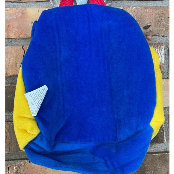 Beebo’s Kids Unisex Blue Multicolored Play Pack Plush Bag - Picture 6 of 7